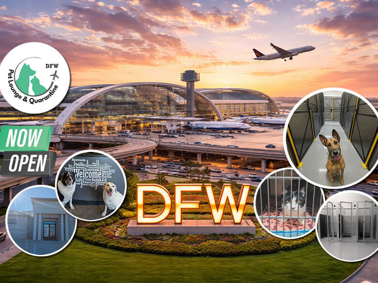 Pet day boarding near Dallas airport